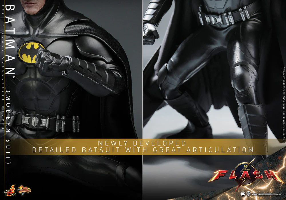 Pedido Figura BATMAN (Modern Suit) - The Flash marca Hot Toys MMS712 escala 1/6 - Image 15