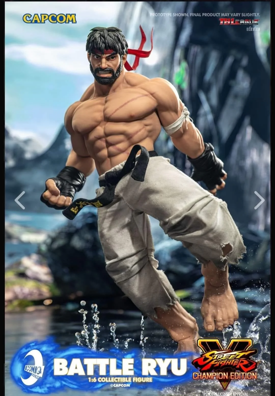 Pedido Figura Battle RYU (Limited Edition) - Street Fighter V: Champion Edition - Iconiq Gaming Series marca Iconiq Studios IQGS-06 escala 1/6 - Image 10