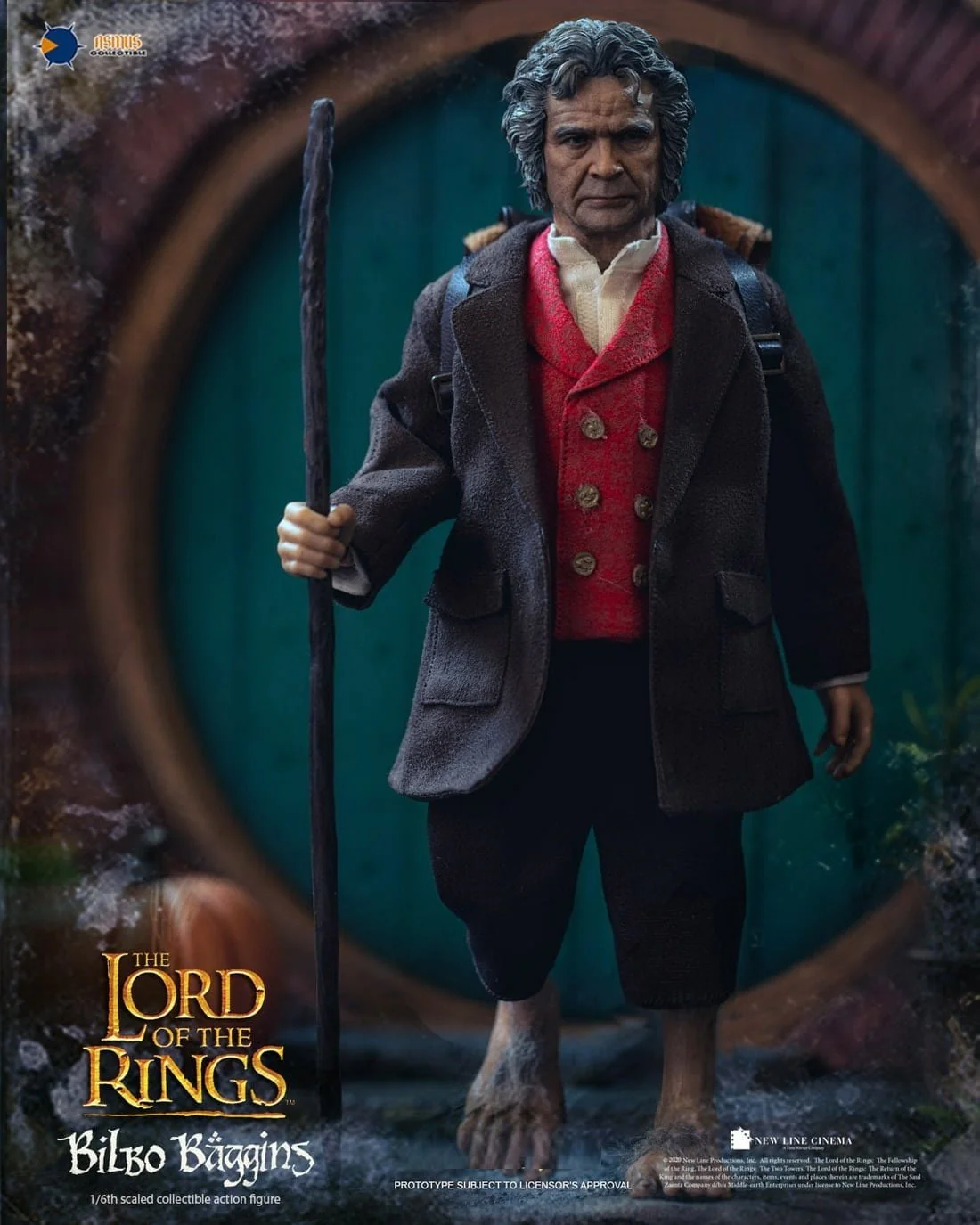 Pedido Figura Bilbo Baggins (old) EXCLUSIVO - The Lord of the Rings marca Asmus Toys LOTR031EX escala 1/6 - Image 2