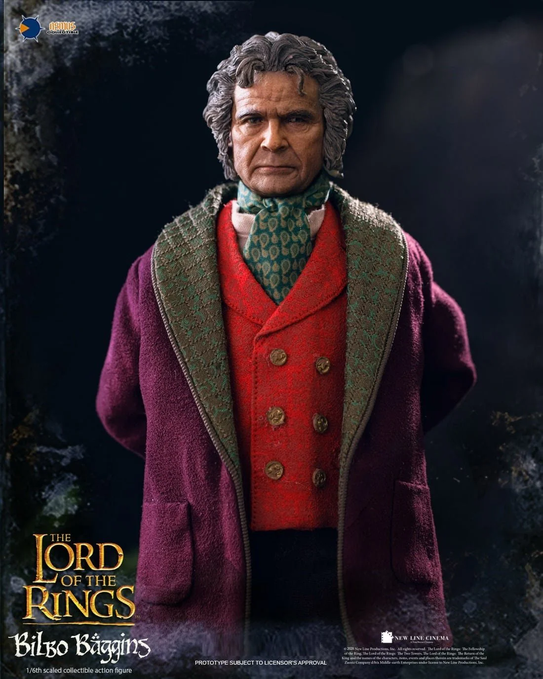 Pedido Figura Bilbo Baggins (old) EXCLUSIVO - The Lord of the Rings marca Asmus Toys LOTR031EX escala 1/6 - Image 3