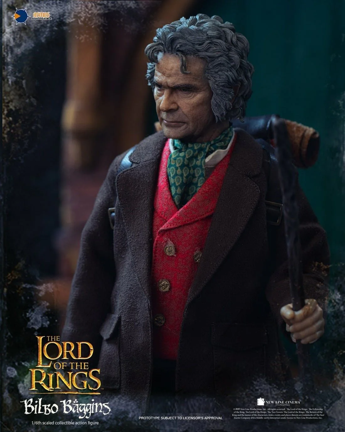 Pedido Figura Bilbo Baggins (old) EXCLUSIVO - The Lord of the Rings marca Asmus Toys LOTR031EX escala 1/6 - Image 4