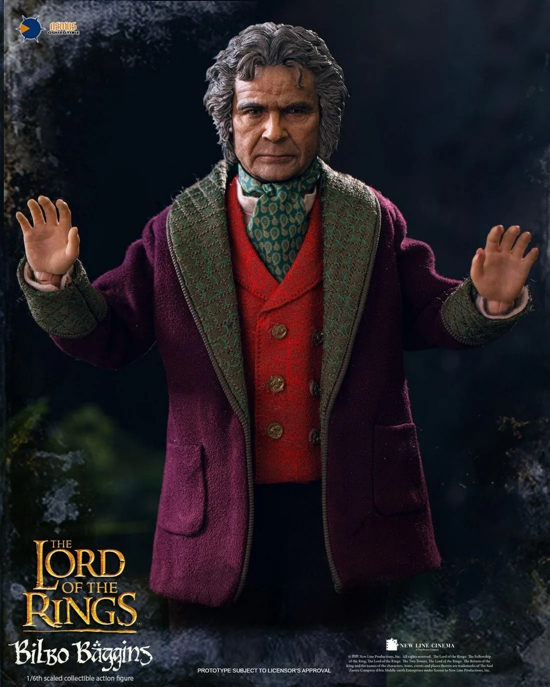 Pedido Figura Bilbo Baggins (old) EXCLUSIVO - The Lord of the Rings marca Asmus Toys LOTR031EX escala 1/6 - Image 6