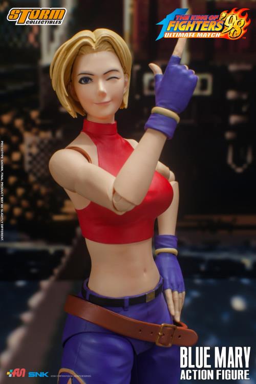 Pedido Figura Blue Mary - The King of Fighters '98 marca Storm Collectibles escala 1/12 - Image 9