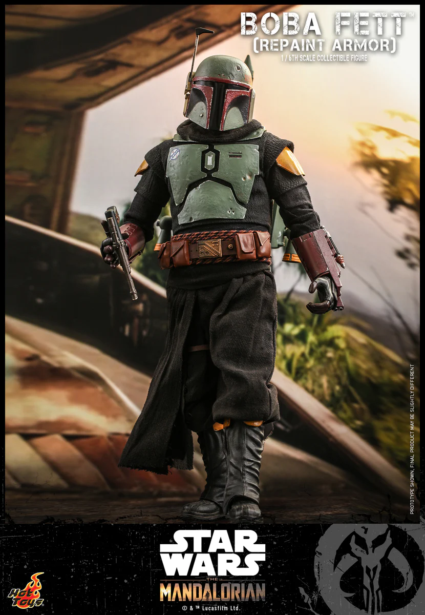 Pedido Figura Boba Fett (Repaint Armor) (Standard version) - Star Wars: The Mandalorian marca Hot Toys TMS055 escala 1/6 - Image 5