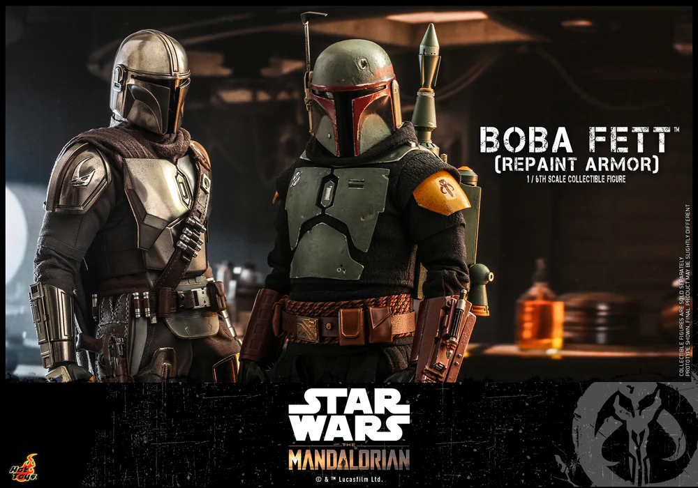 Pedido Figura Boba Fett (Repaint Armor) (Standard version) - Star Wars: The Mandalorian marca Hot Toys TMS055 escala 1/6 - Image 7