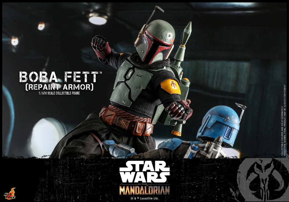 Pedido Figura Boba Fett (Repaint Armor) (Standard version) - Star Wars: The Mandalorian marca Hot Toys TMS055 escala 1/6 - Image 8