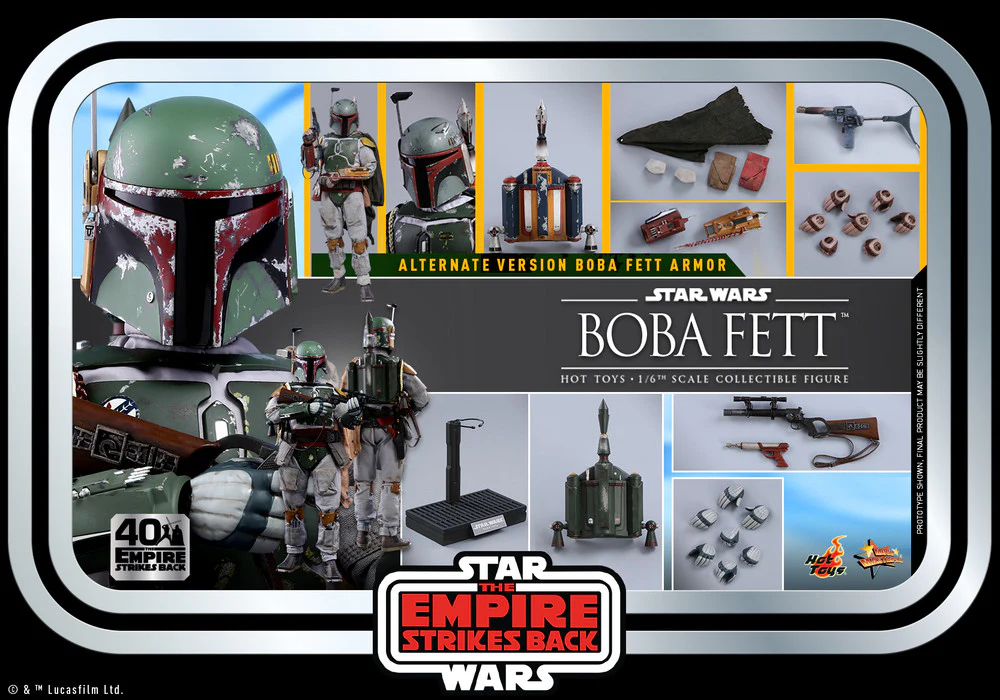 Pedido Figura Boba Fett - Star Wars: The Empire Strikes Back 40th Anniversary Collection marca Hot Toys MMS574 escala 1/6 - Image 11