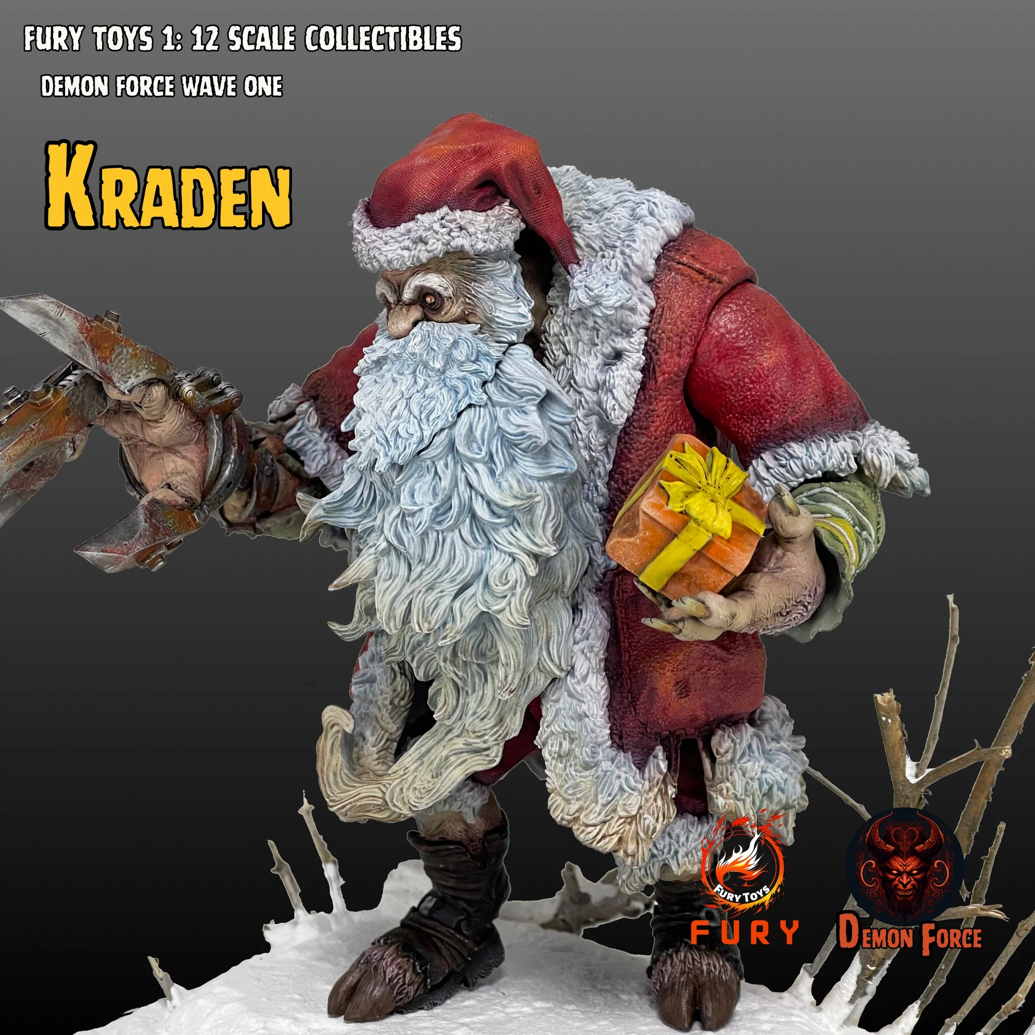 Pedido Figuras Brothers Kraden & Krynn - Demon Force Wave One (Set de 2 figuras + bonus) marca Fury Toys FDF001 FDF002 escala pequeña 1/12 - Image 11
