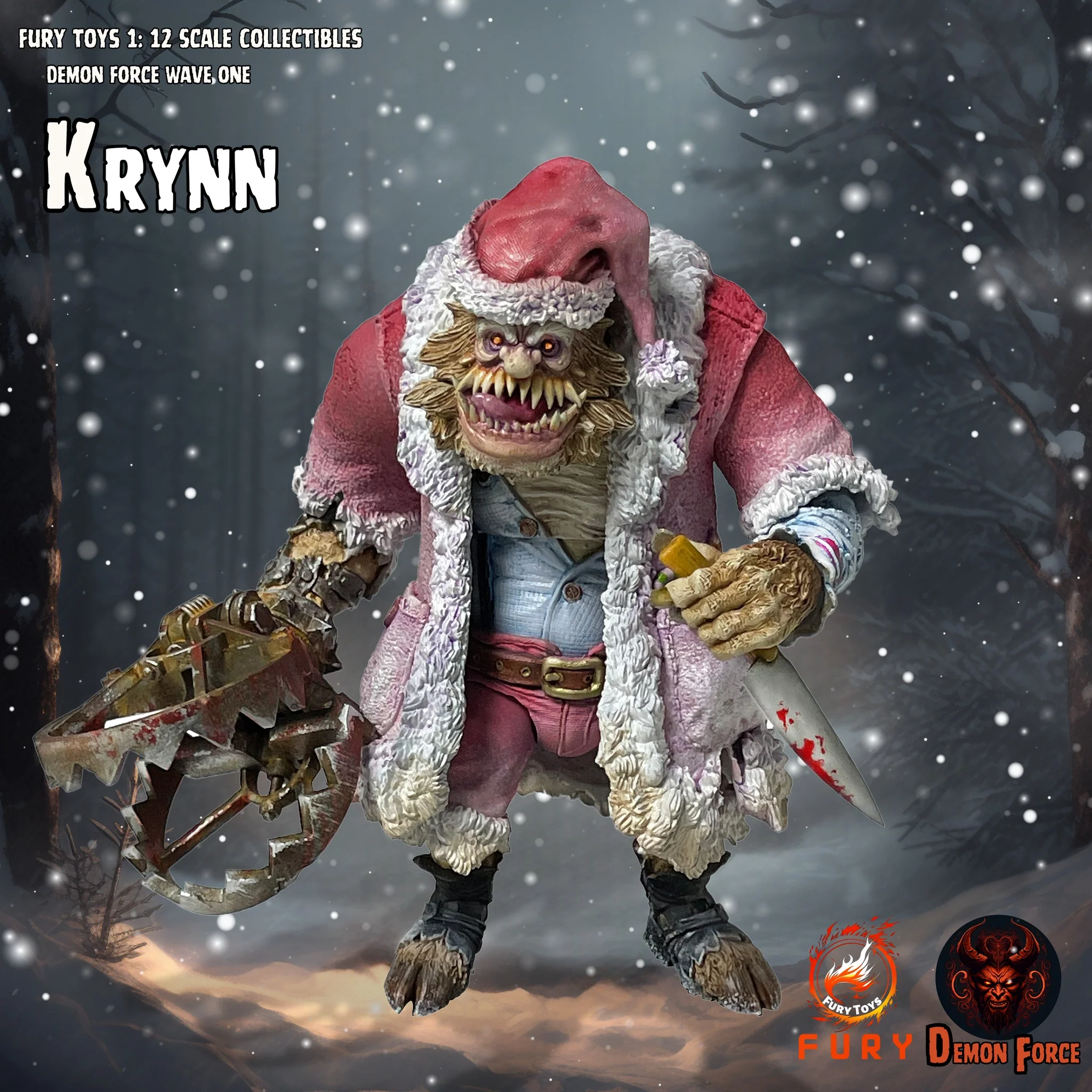 Pedido Figuras Brothers Kraden & Krynn - Demon Force Wave One (Set de 2 figuras + bonus) marca Fury Toys FDF001 FDF002 escala pequeña 1/12 - Image 18