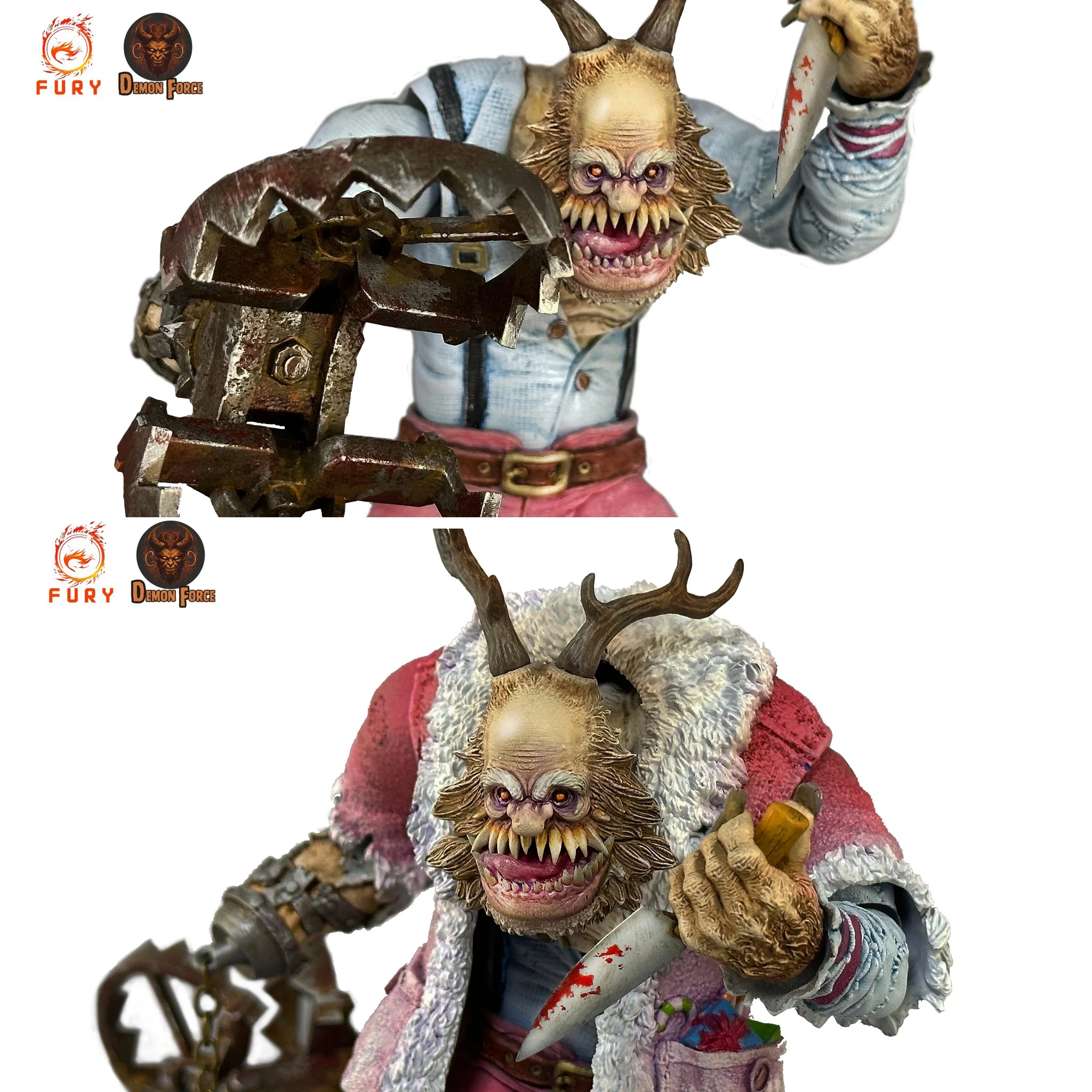 Pedido Figuras Brothers Kraden & Krynn - Demon Force Wave One (Set de 2 figuras + bonus) marca Fury Toys FDF001 FDF002 escala pequeña 1/12 - Image 24