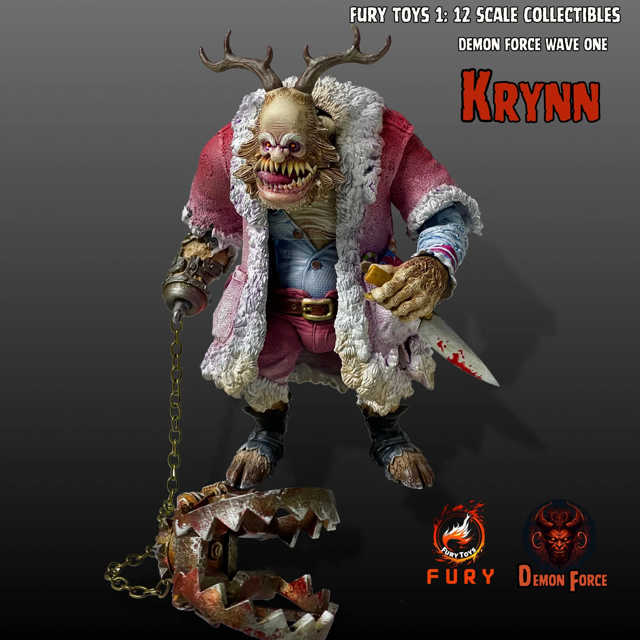 Pedido Figuras Brothers Kraden & Krynn - Demon Force Wave One (Set de 2 figuras + bonus) marca Fury Toys FDF001 FDF002 escala pequeña 1/12 - Image 19