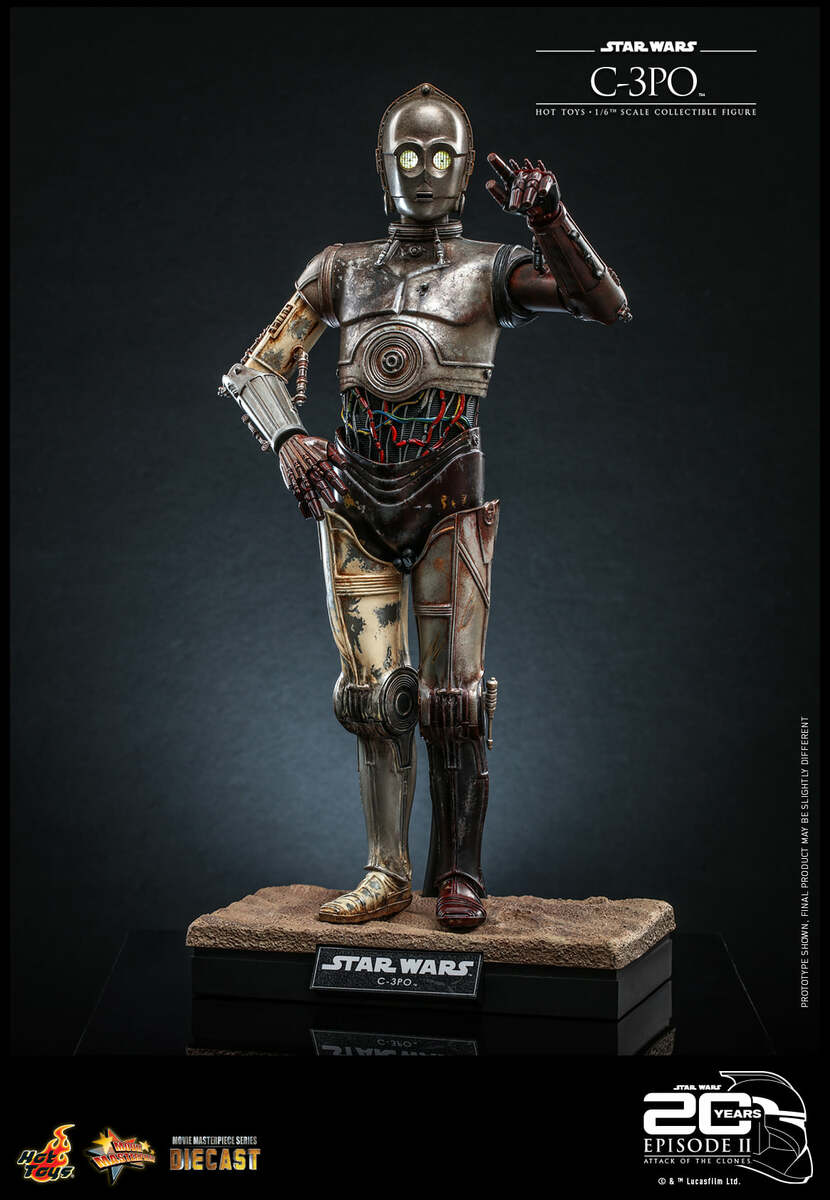 Pedido Figura C-3PO - Star Wars Episode II: Attack of the Clones ™ marca Hot Toys MMS650D46 escala 1/6 - Image 10