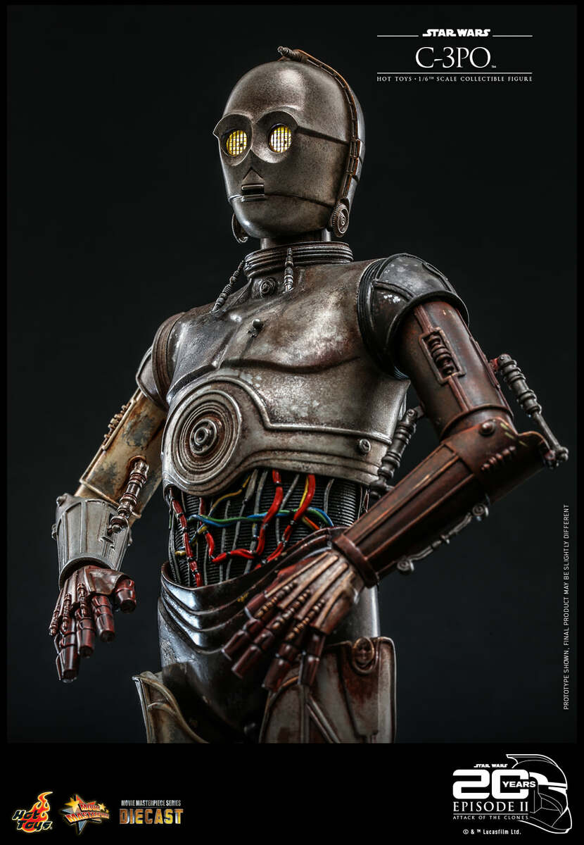 Pedido Figura C-3PO - Star Wars Episode II: Attack of the Clones ™ marca Hot Toys MMS650D46 escala 1/6 - Image 13