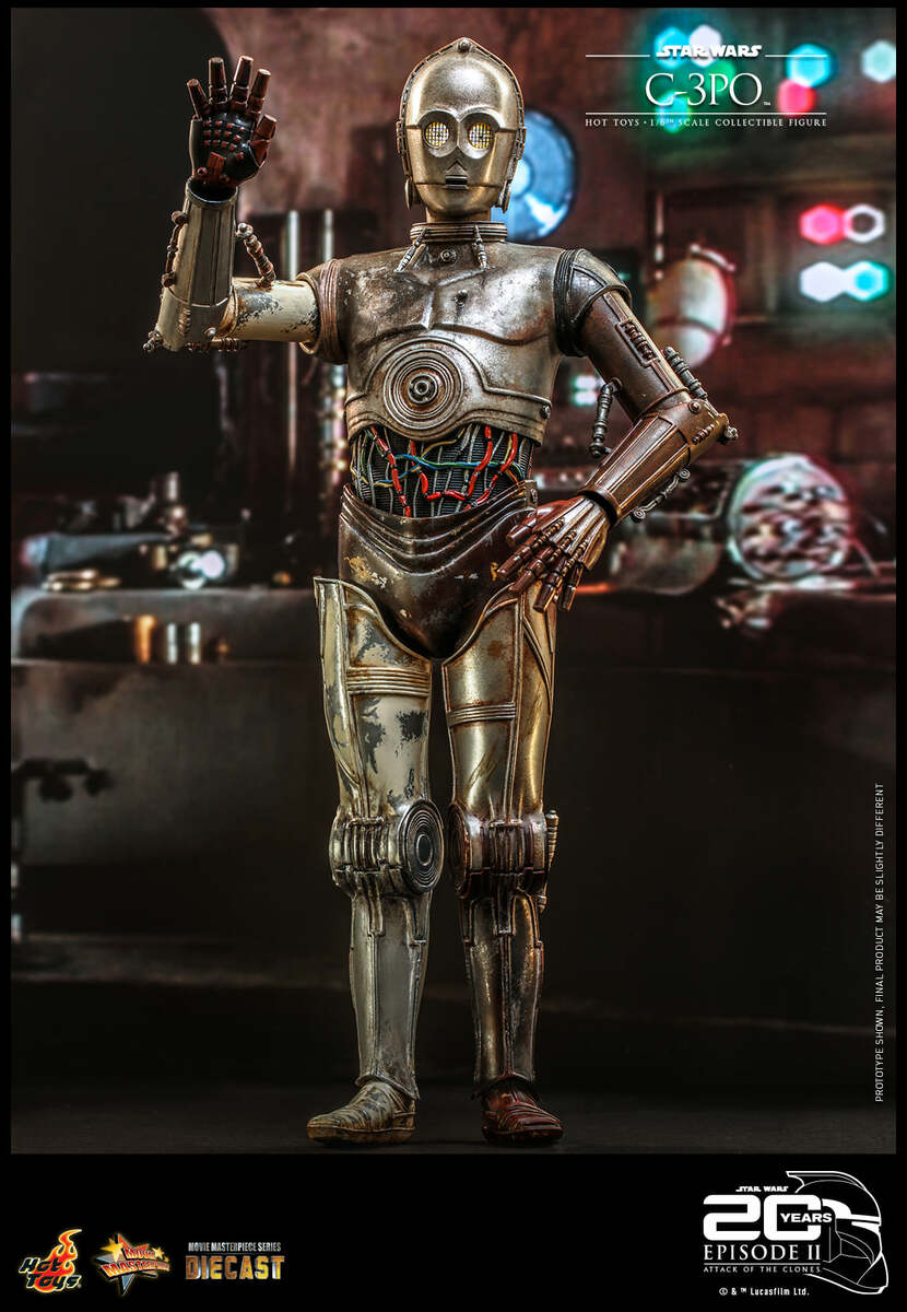 Pedido Figura C-3PO - Star Wars Episode II: Attack of the Clones ™ marca Hot Toys MMS650D46 escala 1/6 - Image 14