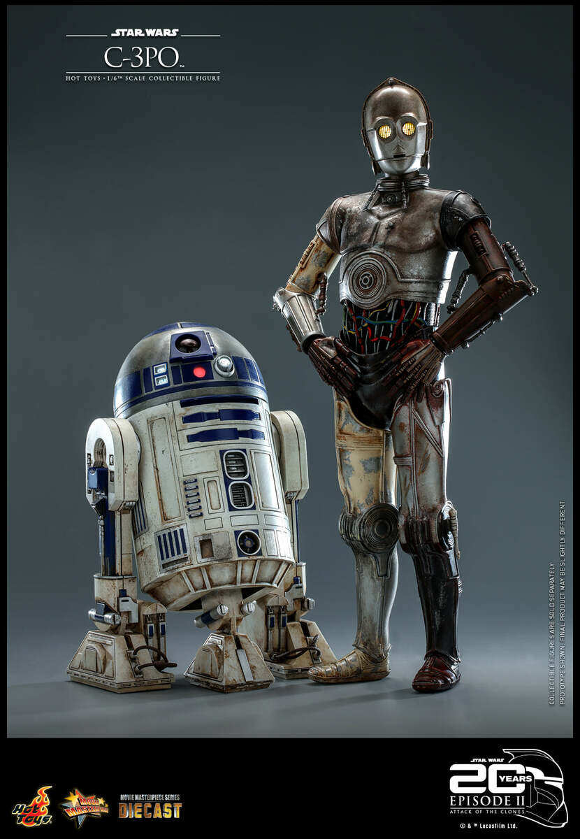 Pedido Figura C-3PO - Star Wars Episode II: Attack of the Clones ™ marca Hot Toys MMS650D46 escala 1/6 - Image 17