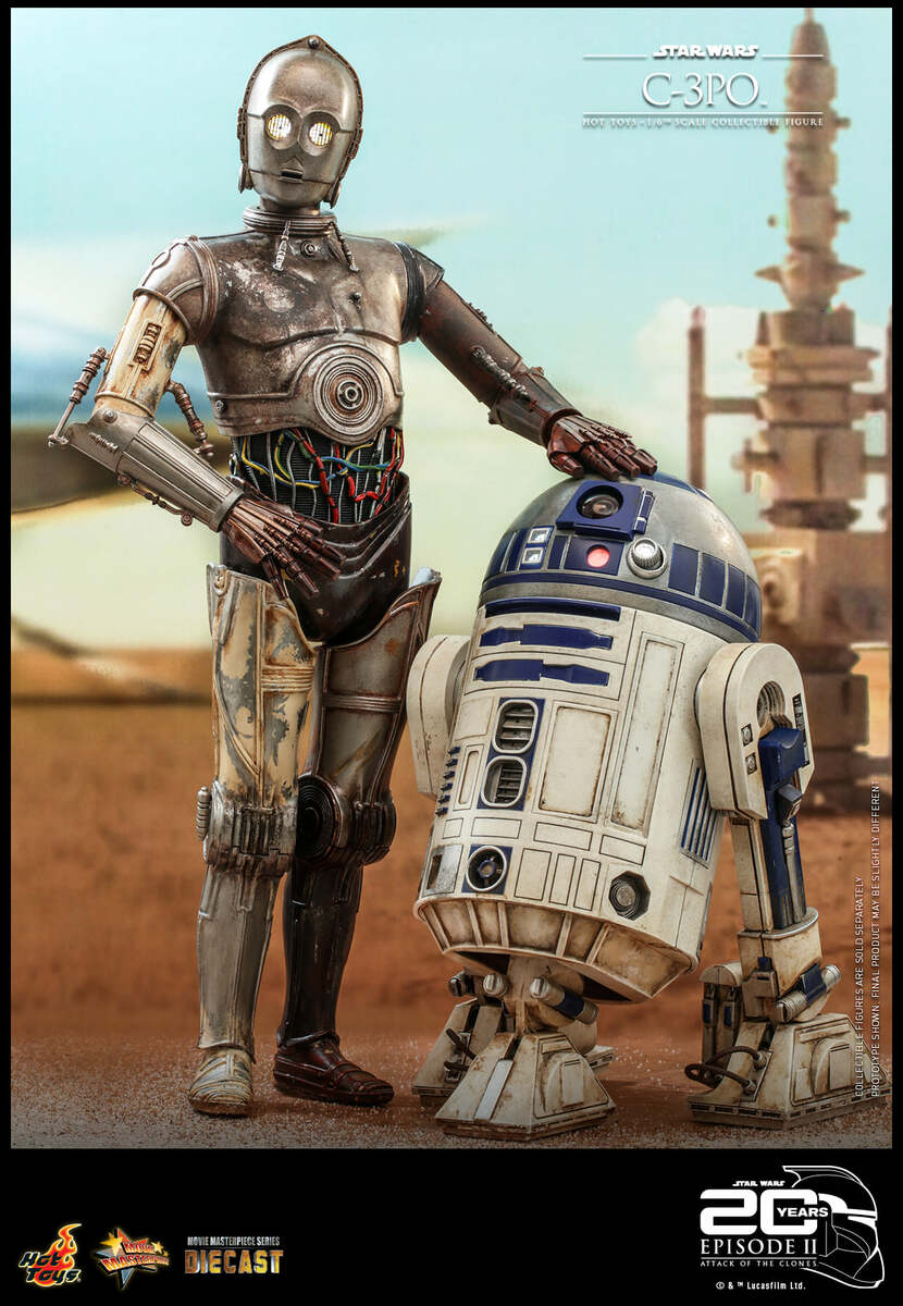 Pedido Figura C-3PO - Star Wars Episode II: Attack of the Clones ™ marca Hot Toys MMS650D46 escala 1/6 - Image 18