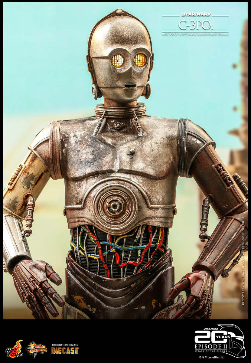 Pedido Figura C-3PO - Star Wars Episode II: Attack of the Clones ™ marca Hot Toys MMS650D46 escala 1/6 - Image 2