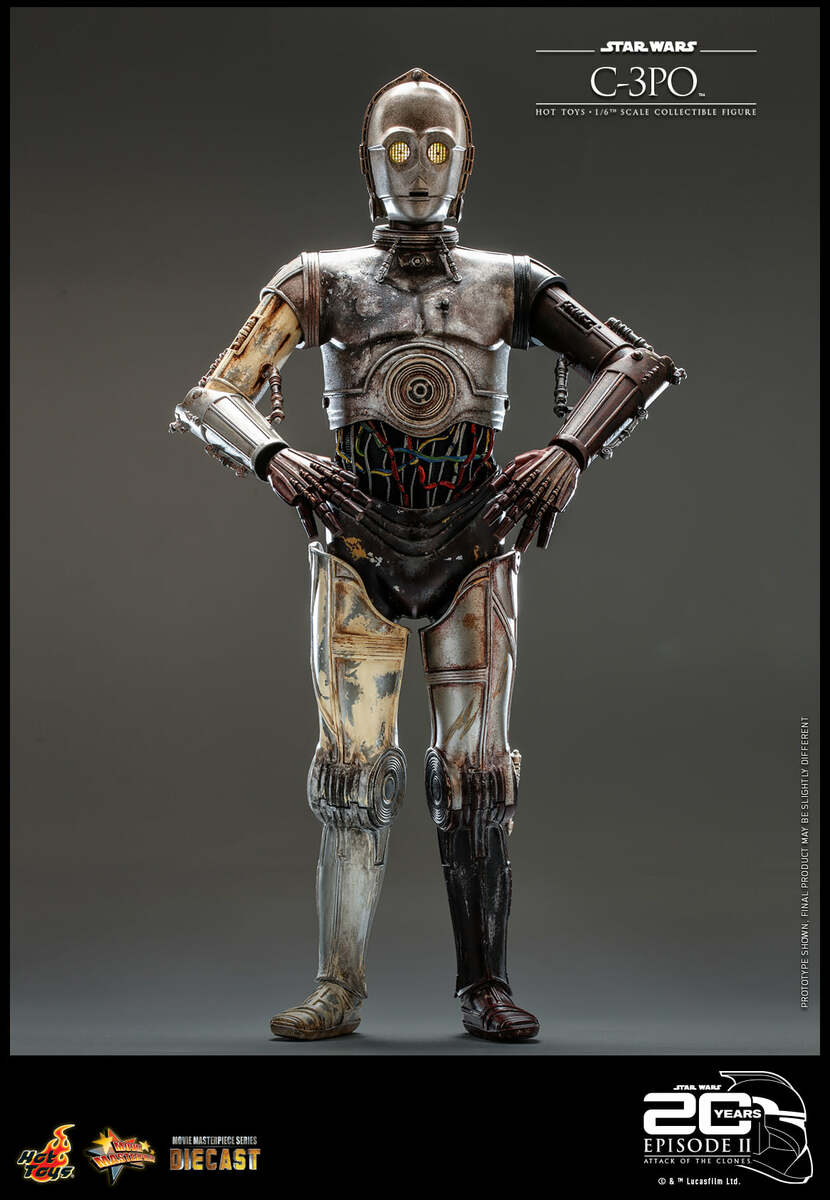 Pedido Figura C-3PO - Star Wars Episode II: Attack of the Clones ™ marca Hot Toys MMS650D46 escala 1/6 - Image 4