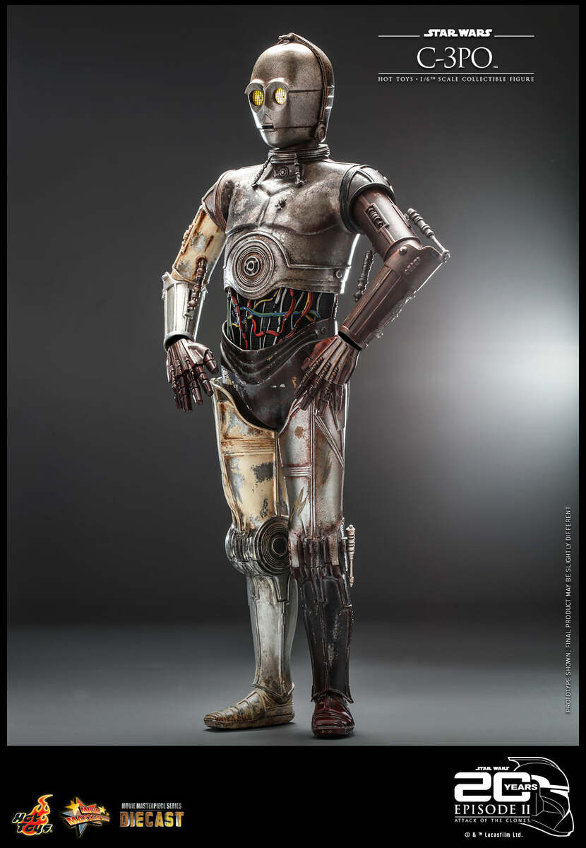 Pedido Figura C-3PO - Star Wars Episode II: Attack of the Clones ™ marca Hot Toys MMS650D46 escala 1/6 - Image 5