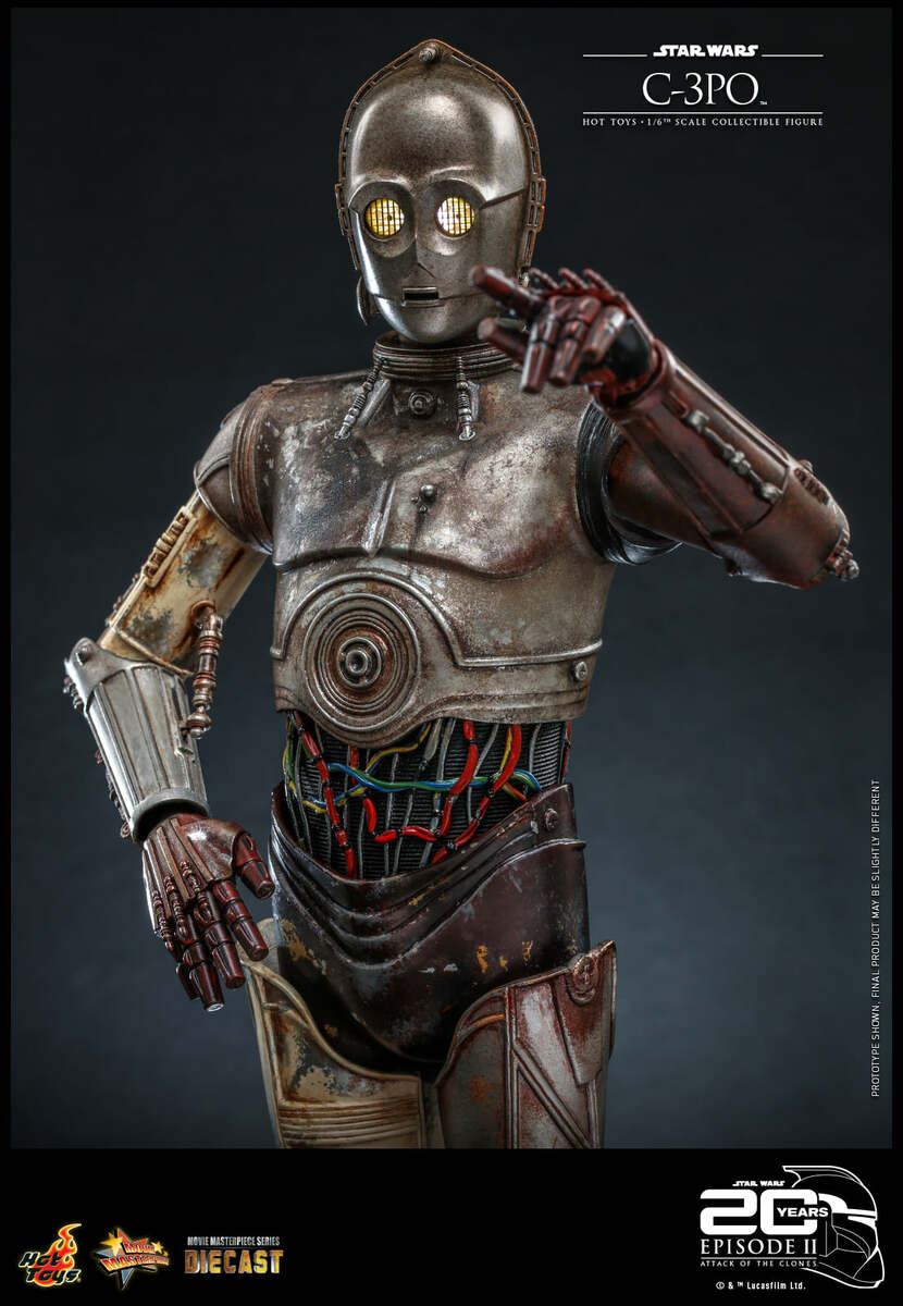 Pedido Figura C-3PO - Star Wars Episode II: Attack of the Clones ™ marca Hot Toys MMS650D46 escala 1/6 - Image 6