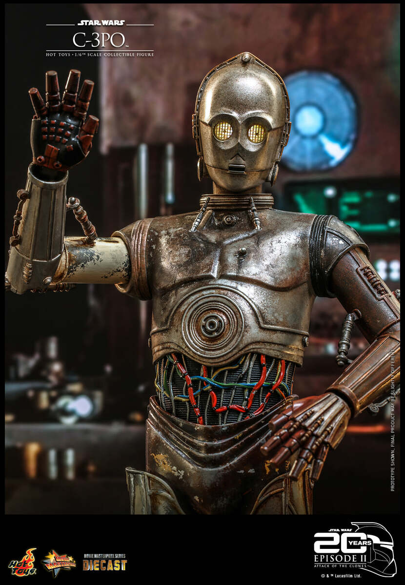 Pedido Figura C-3PO - Star Wars Episode II: Attack of the Clones ™ marca Hot Toys MMS650D46 escala 1/6 - Image 7