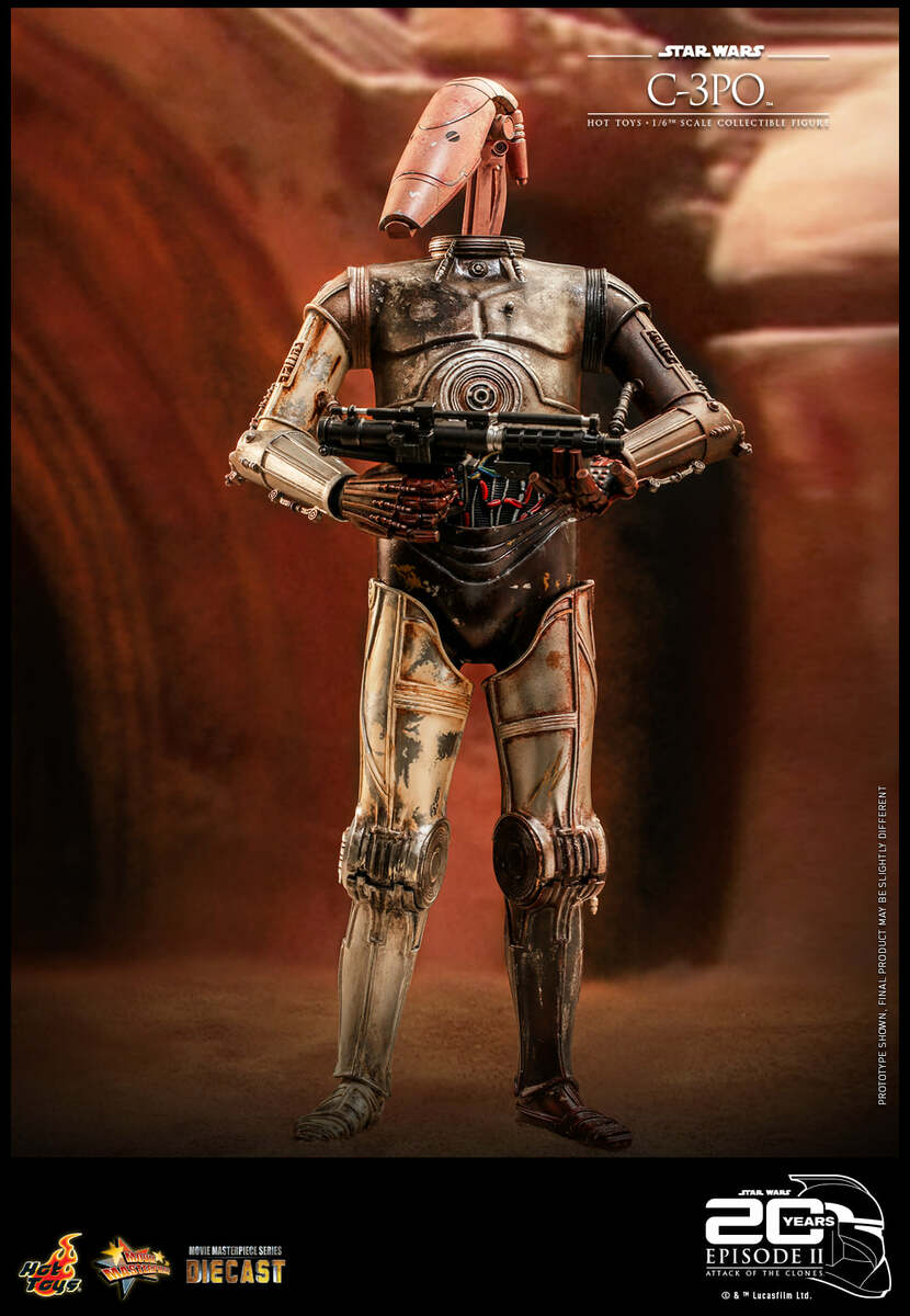 Pedido Figura C-3PO - Star Wars Episode II: Attack of the Clones ™ marca Hot Toys MMS650D46 escala 1/6 - Image 8
