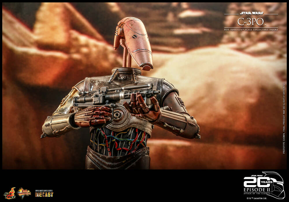 Pedido Figura C-3PO - Star Wars Episode II: Attack of the Clones ™ marca Hot Toys MMS650D46 escala 1/6 - Image 9