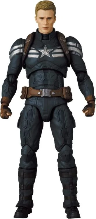 Pedido Figura Captain America (Stealth Suit) - Captain America: The Winter Soldier - MAFEX marca Medicom Toy No.202 escala 1/12 - Image 5