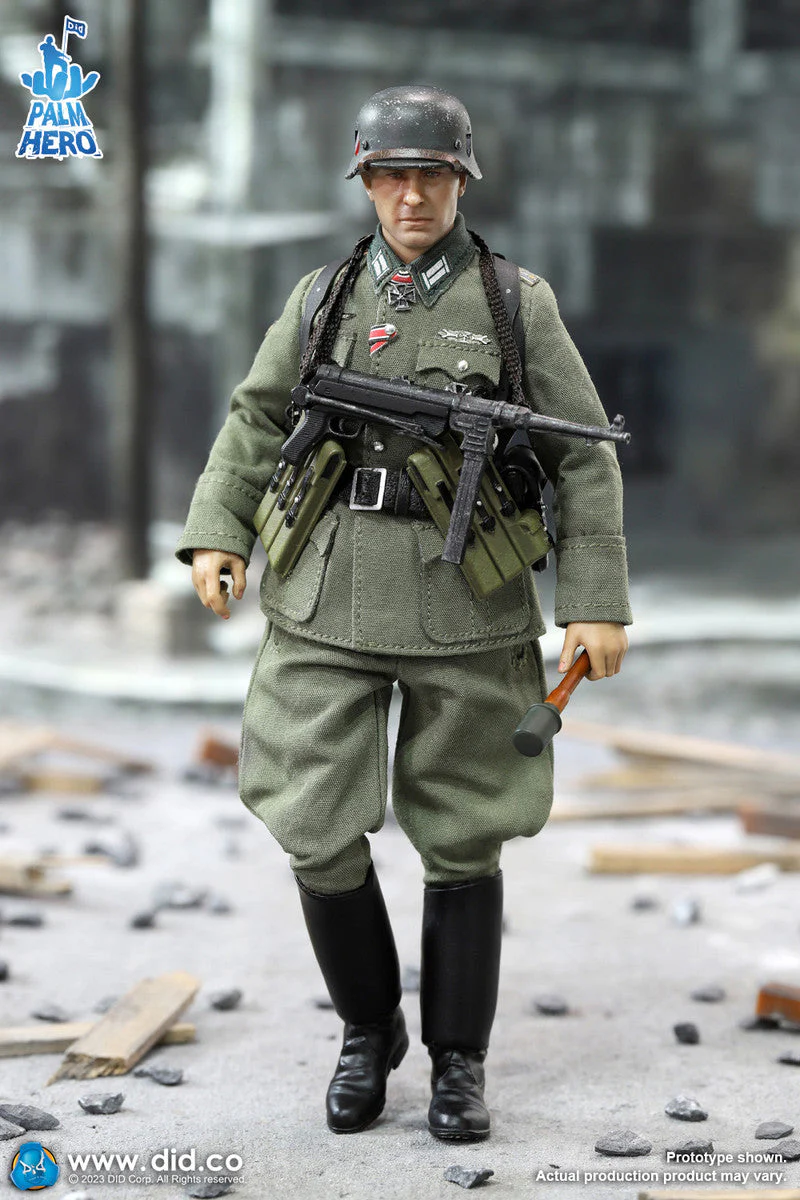 Pedido Figura Captain Thomas - WWII German WH Infantry marca DID XT80007 escala pequeña 1/12 - Image 11
