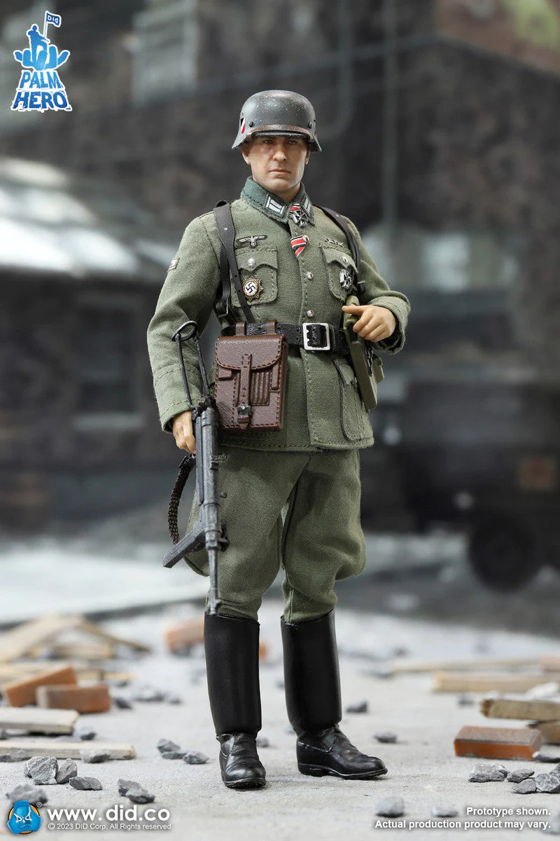 Pedido Figura Captain Thomas - WWII German WH Infantry marca DID XT80007 escala pequeña 1/12 - Image 12
