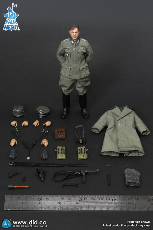 Pedido Figura Captain Thomas - WWII German WH Infantry marca DID XT80007 escala pequeña 1/12 - Image 13