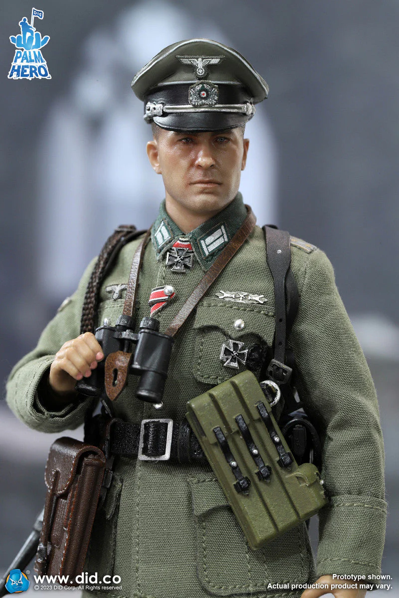 Pedido Figura Captain Thomas - WWII German WH Infantry marca DID XT80007 escala pequeña 1/12 - Image 2