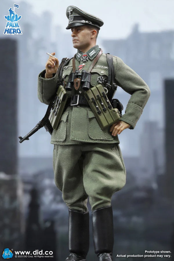 Pedido Figura Captain Thomas - WWII German WH Infantry marca DID XT80007 escala pequeña 1/12 - Image 5