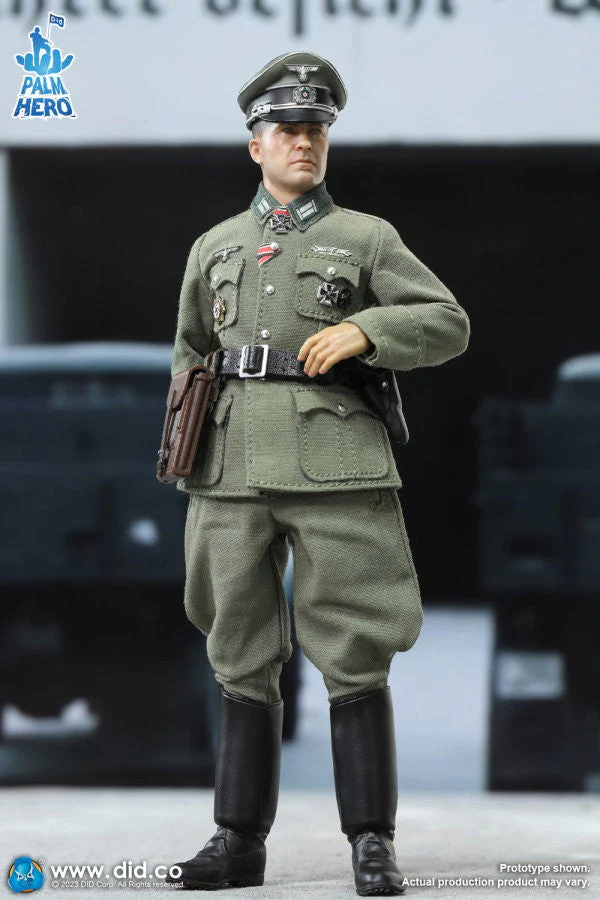Pedido Figura Captain Thomas - WWII German WH Infantry marca DID XT80007 escala pequeña 1/12 - Image 9