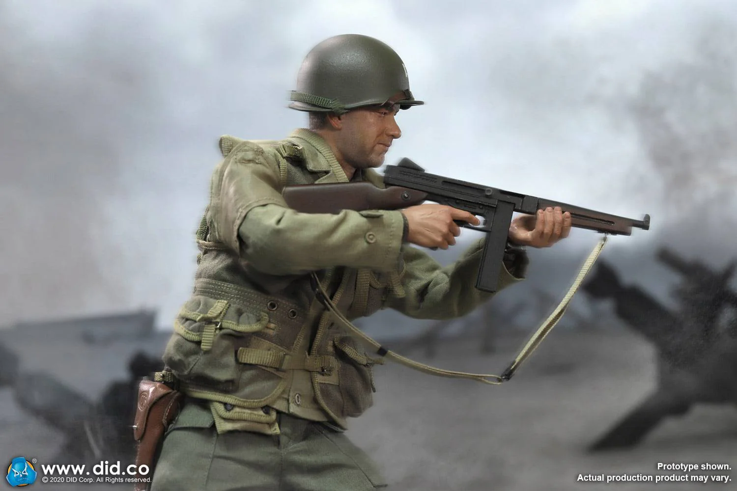 Pedido Figura Captain - WWII US 2nd Ranger Battalion marca DID A80145 escala 1/6 - Image 4