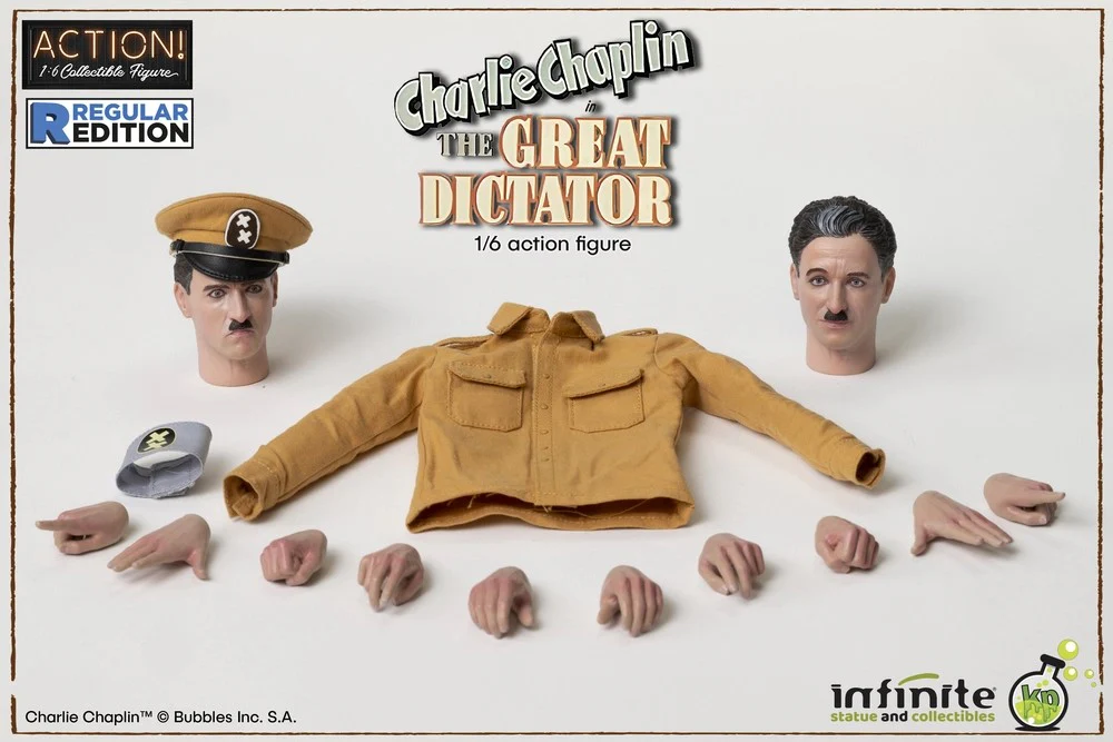 Pedido Figura Charlie Chaplin - The Great Dictator (Regular Edition) marca Kaustic Plastik 84132 escala 1/6 - Image 12