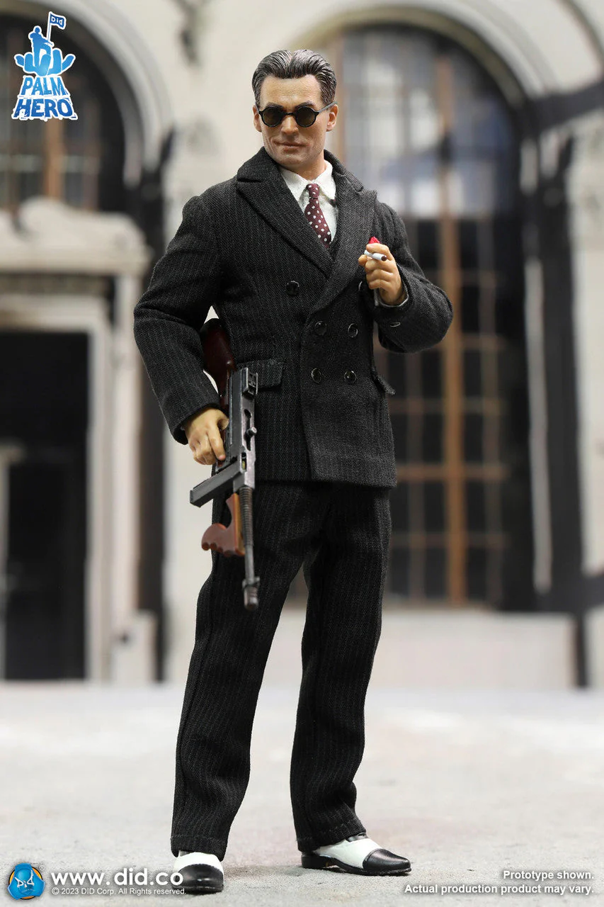 Pedido Figura Chicago Gangster John - Palm Hero Series marca DiD XT80008 escala pequeña 1/12 - Image 6