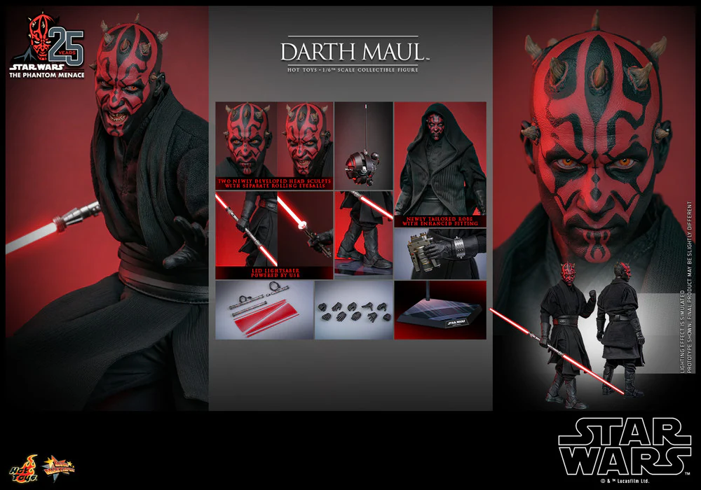 Pedido Figura Darth Maul ™ - Star Wars Episode I: The Phantom Menace ™ marca Hot Toys MMS748 escala 1/6 - Image 15