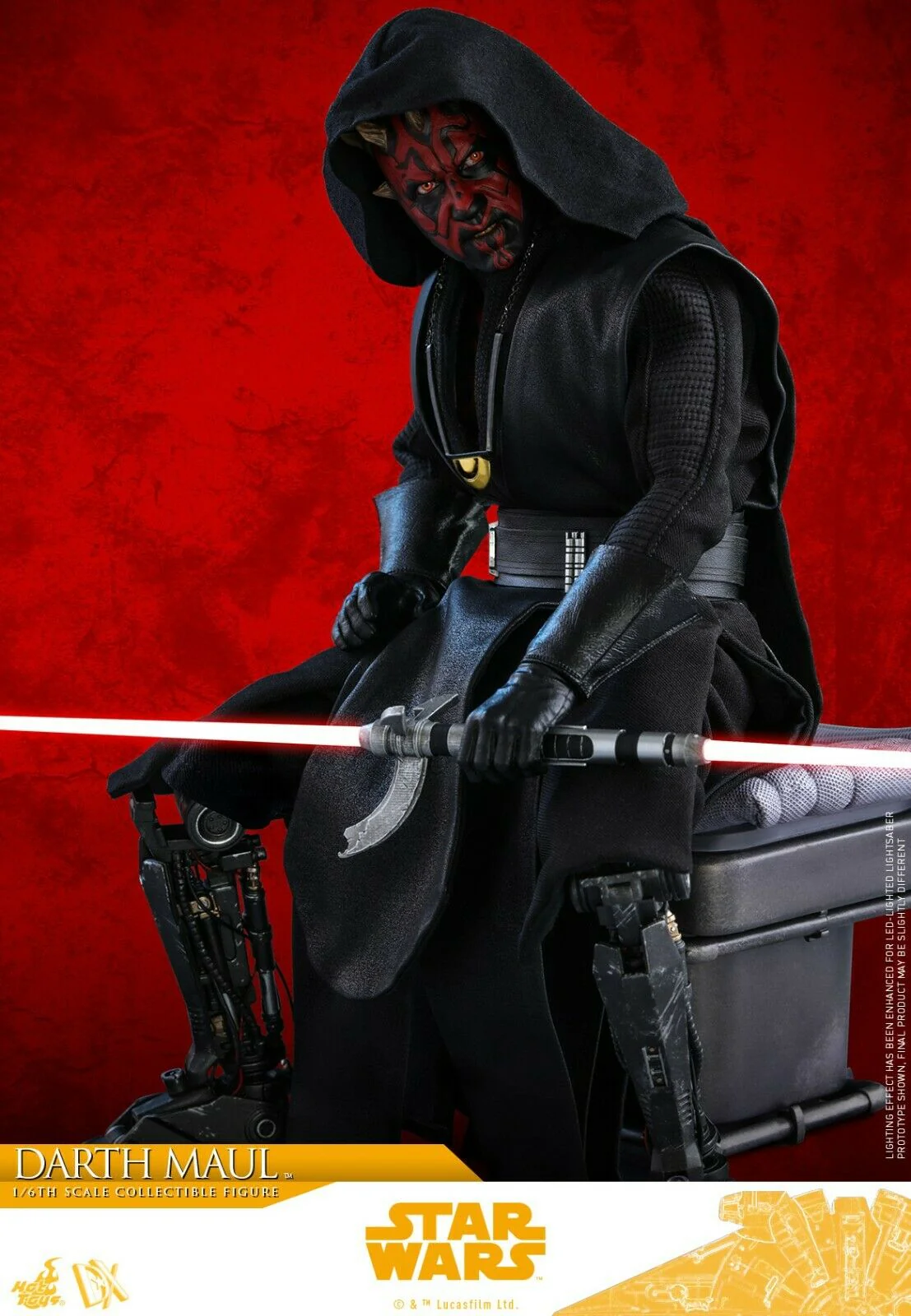 Pedido Figura Darth Maul - Solo A Star Wars Story marca Hot Toys DX18 escala 1/6 - Image 10