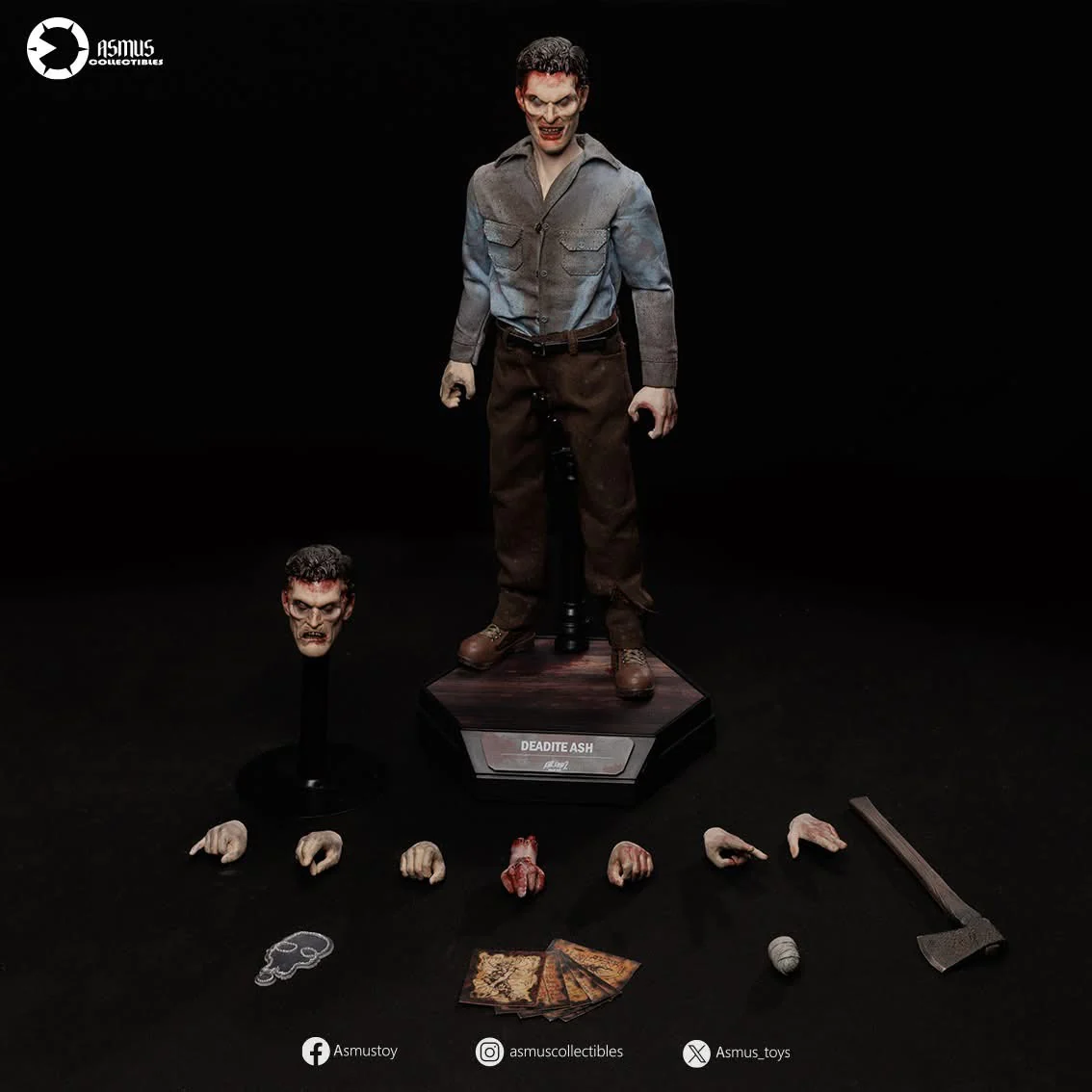 Pedido Figura Deadite ASH - EVIL DEAD II Series marca Asmus Toys EDA002 escala 1/6 - Image 27