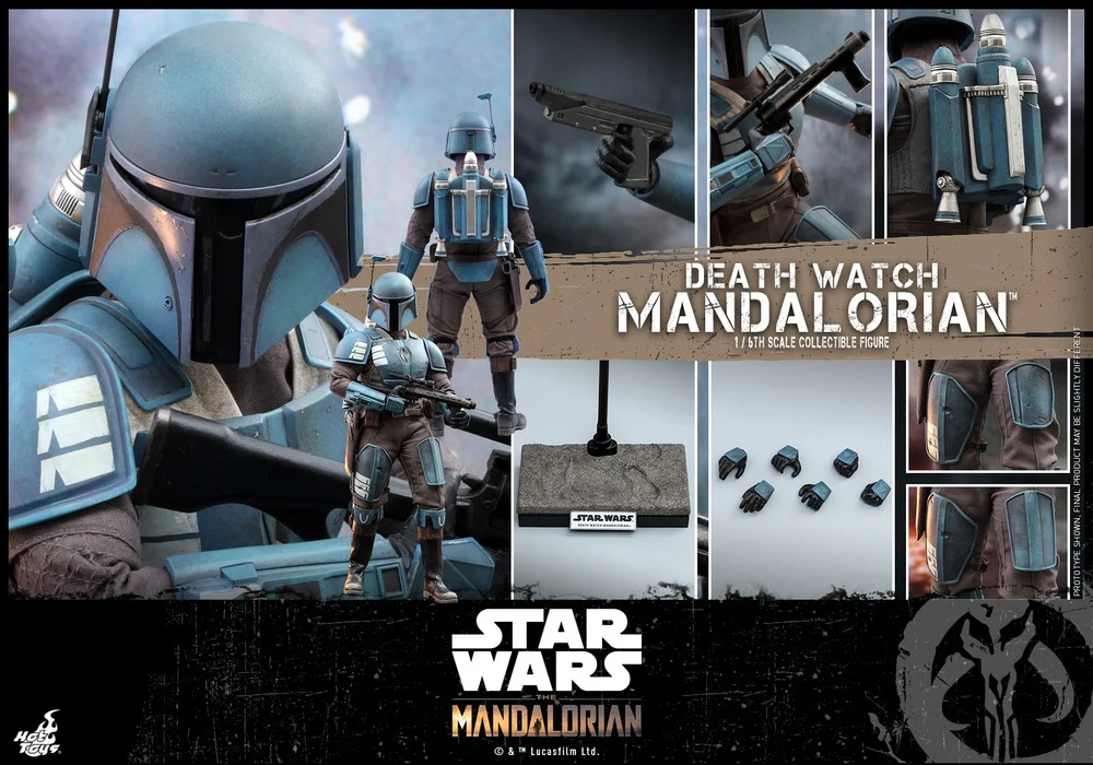 Pedido Figura Death Watch Mandalorian - Star Wars: The Mandalorian marca Hot Toys TMS026 escala 1/6 - Image 15