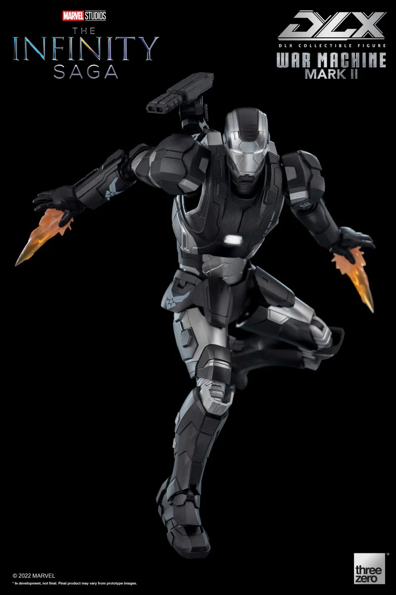 Pedido Figura DLX War Machine Mark 2 - Avengers: The Infinity Saga marca Threezero 3Z0478 escala pequeña 1/12 - Image 10