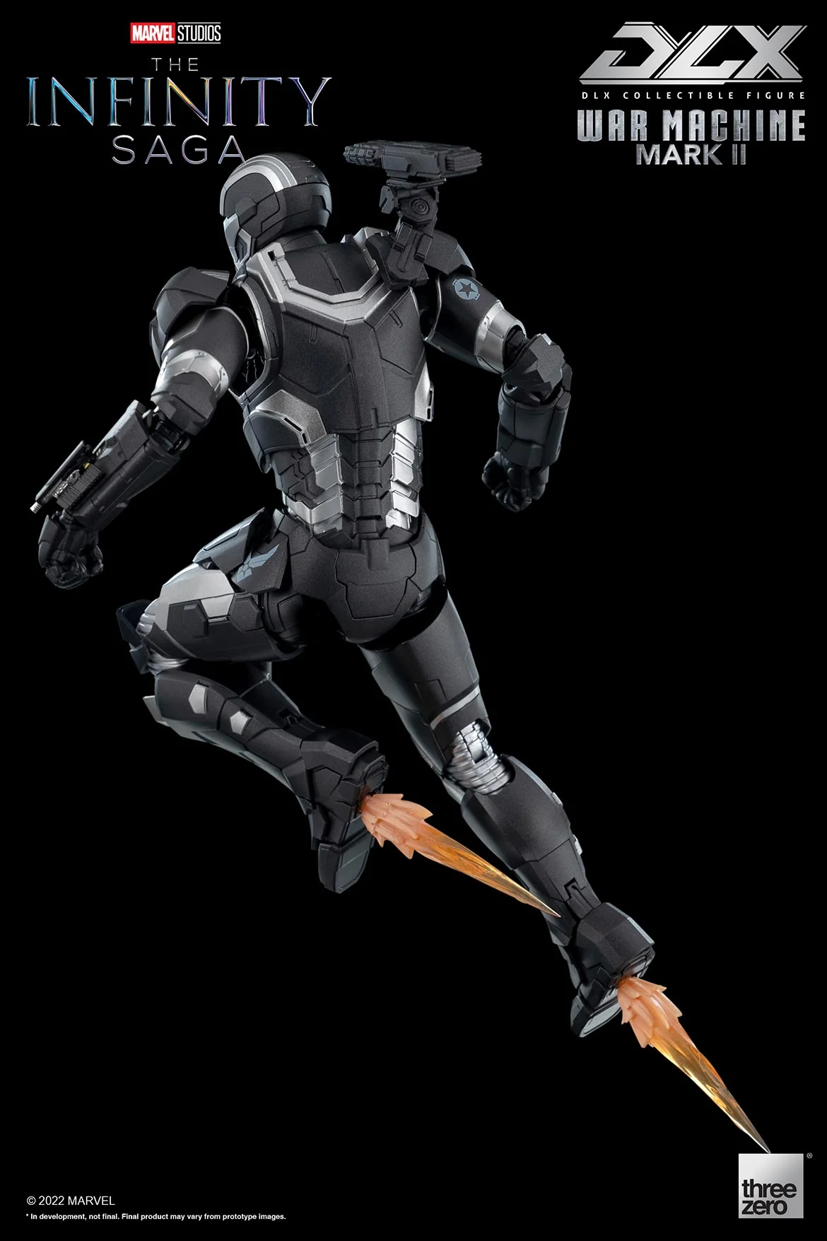 Pedido Figura DLX War Machine Mark 2 - Avengers: The Infinity Saga marca Threezero 3Z0478 escala pequeña 1/12 - Image 12