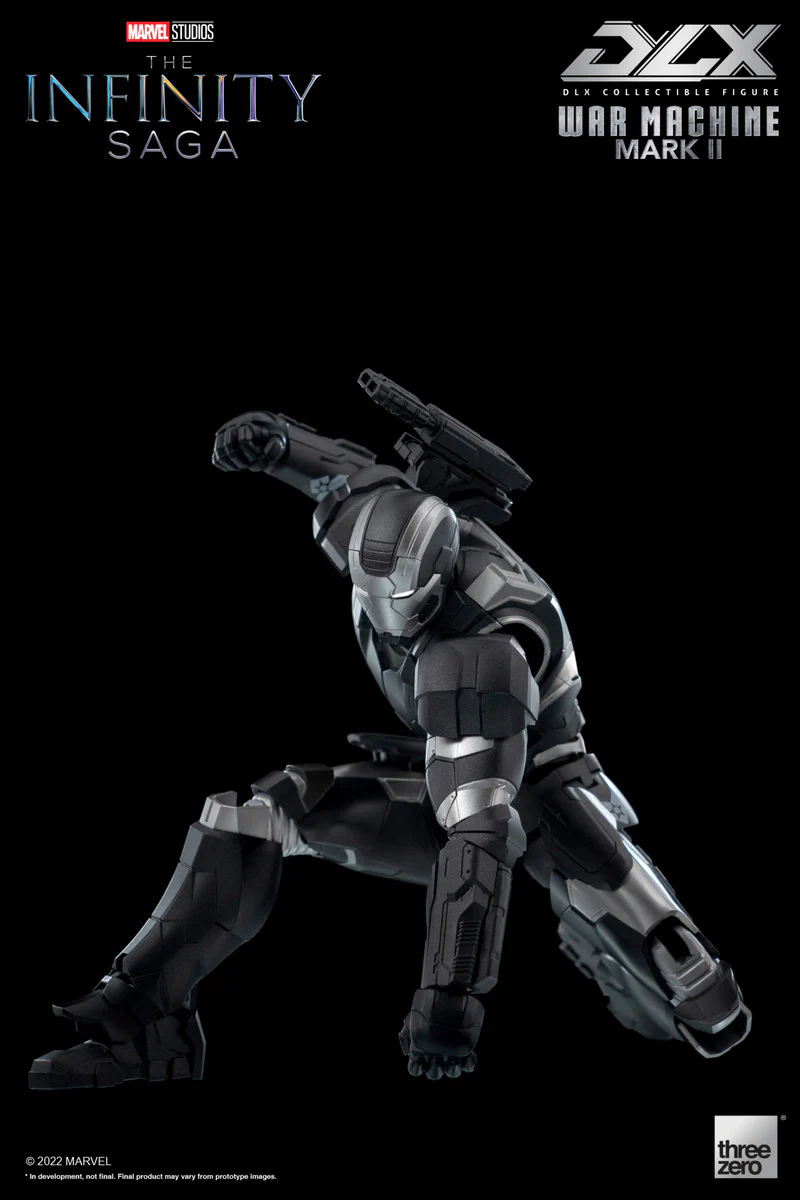 Pedido Figura DLX War Machine Mark 2 - Avengers: The Infinity Saga marca Threezero 3Z0478 escala pequeña 1/12 - Image 13