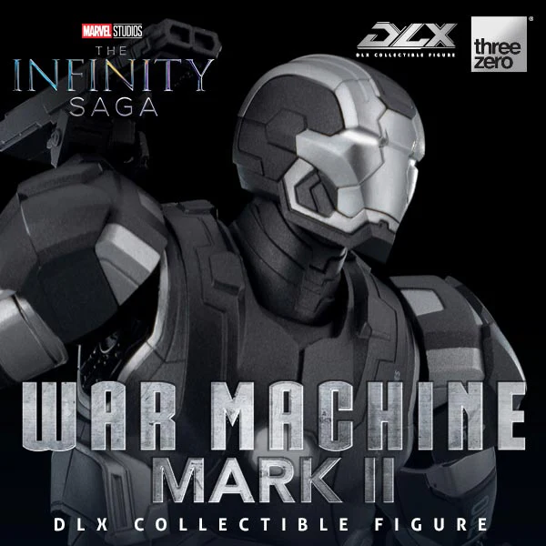 Pedido Figura DLX War Machine Mark 2 - Avengers: The Infinity Saga marca Threezero 3Z0478 escala pequeña 1/12 - Image 2