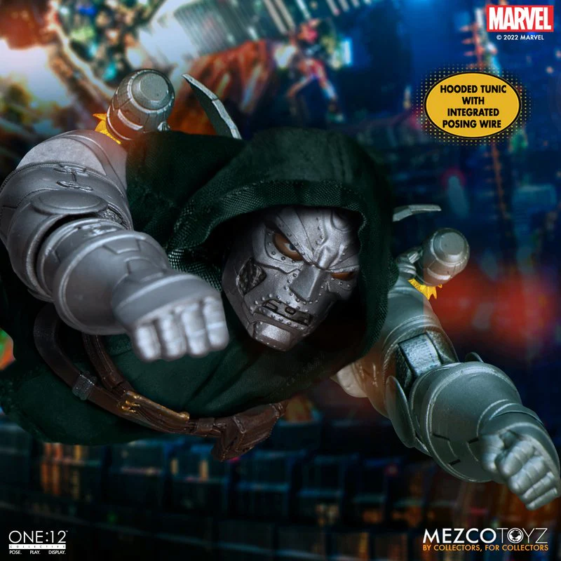 Pedido Figura Doctor Doom - One:12 Collective marca Mezco Toyz 77272 escala pequeña 1/12 - Image 13