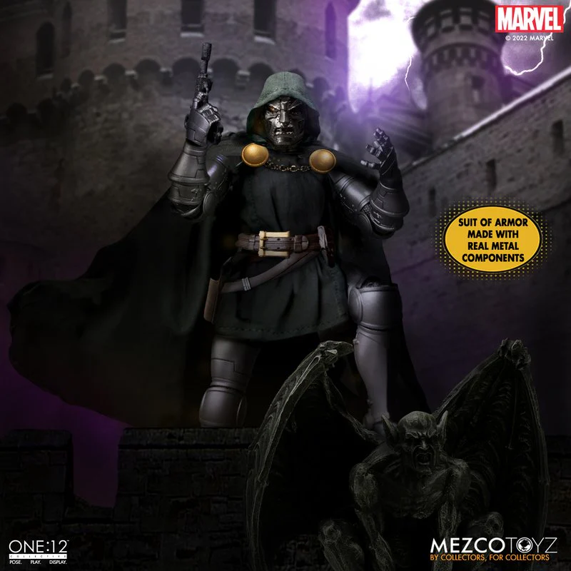 Pedido Figura Doctor Doom - One:12 Collective marca Mezco Toyz 77272 escala pequeña 1/12 - Image 6