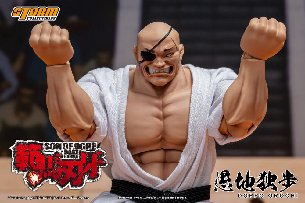 Pedido Figura Doppo Orochi - Baki Hanma: Son of Ogre marca Storm Collectibles KIBK0 escala pequeña 1/12 - Image 14
