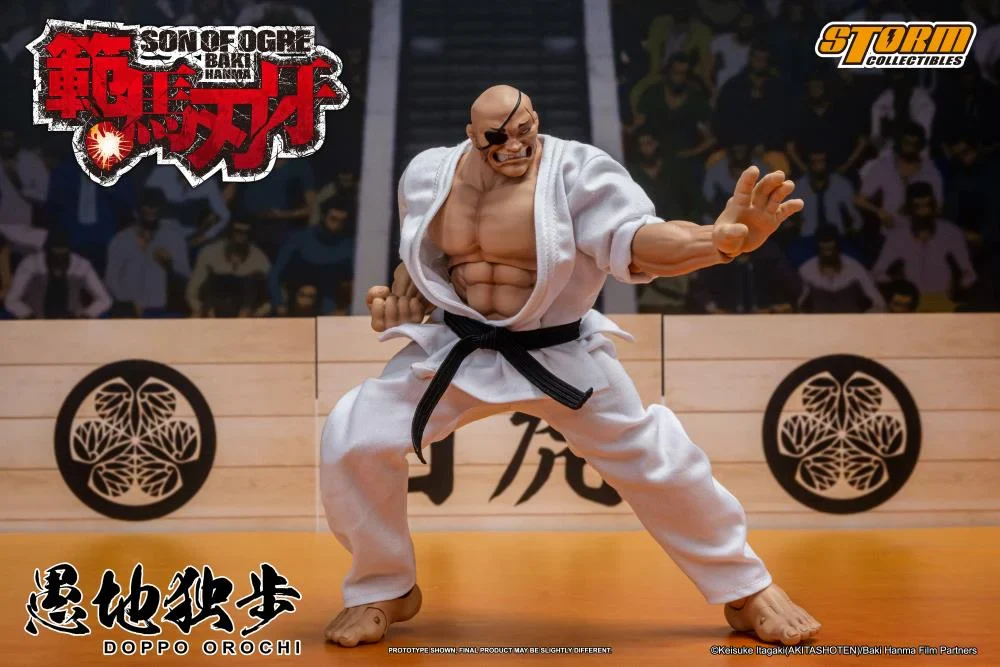 Pedido Figura Doppo Orochi - Baki Hanma: Son of Ogre marca Storm Collectibles KIBK0 escala pequeña 1/12 - Image 20