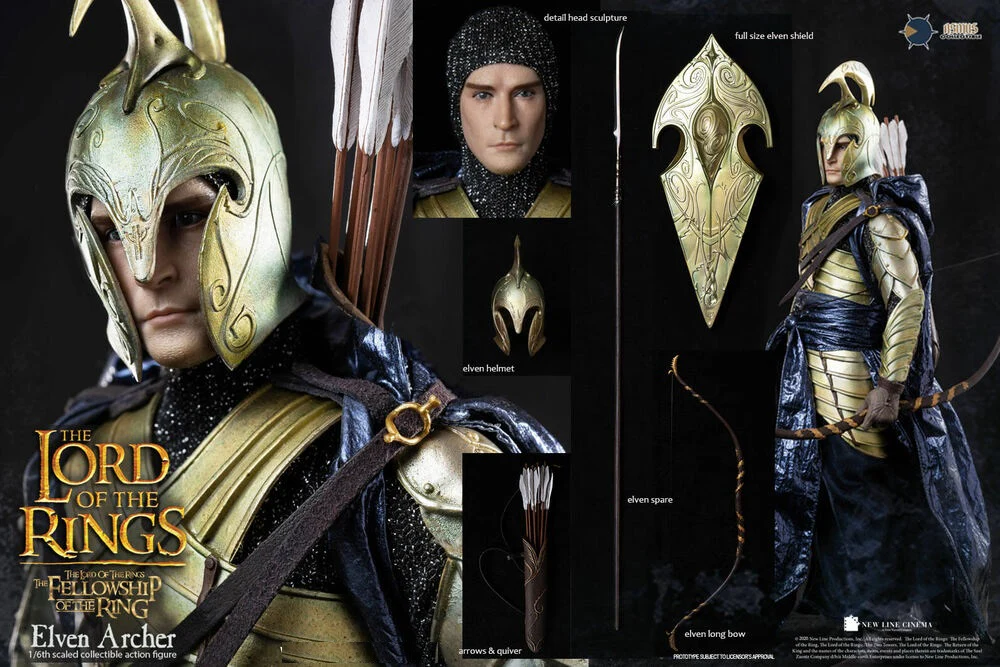 Pedido Figura Elven Archer - The Lord of the Rings "The Fellowship of the Ring" marca Asmus Toys LOTR027A escala 1/6 - Image 12